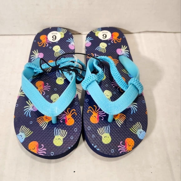 Cat & Jack Other - NWT Kids Cat & Jack Octopus Flip Flops